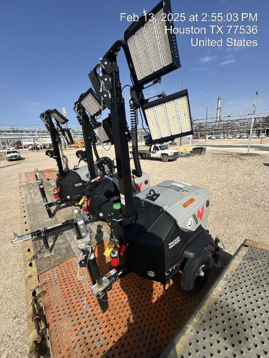 2024 Wacker Neuson LTT4 Diesel, Kohler KDW702, Deep Sea Controller, Auto Start, LED 320W, Bypass Outlet, T3