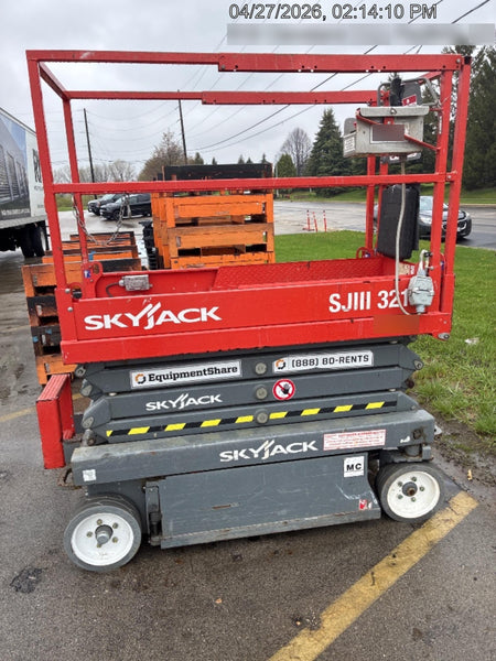 2016 Skyjack SJIII-3219 Standard Rental Specs