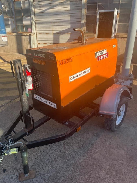 2022 Lincoln Electric LE400 Kubota V1505, Trlr, Cable Rack, Light Kit, ES Decals, T3