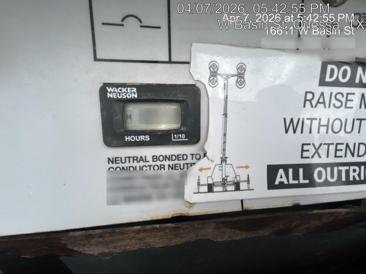 Wacker Neuson LTV6K-MH Wacker Neuson LTV6K Towable Light Tower