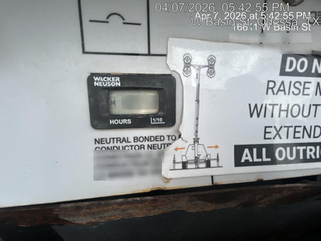 Wacker Neuson LTV6K-MH Wacker Neuson LTV6K Towable Light Tower