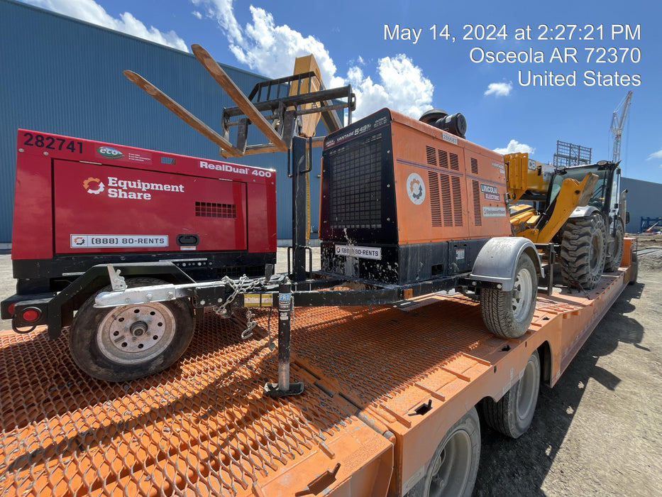 2022 Lincoln Electric Vantage 549X Crosslink Technology, Trailer Mounted, ES Decals, T3