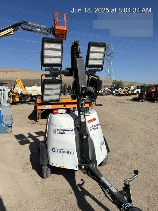 2023 Generac MLT2 Diesel, Flex Switch 120V Input, Powerzone Controller, 
(4) 320W LED Lights, 4kW Generator, 39.9 Gal Fuel Tank, 2" Ball, T3