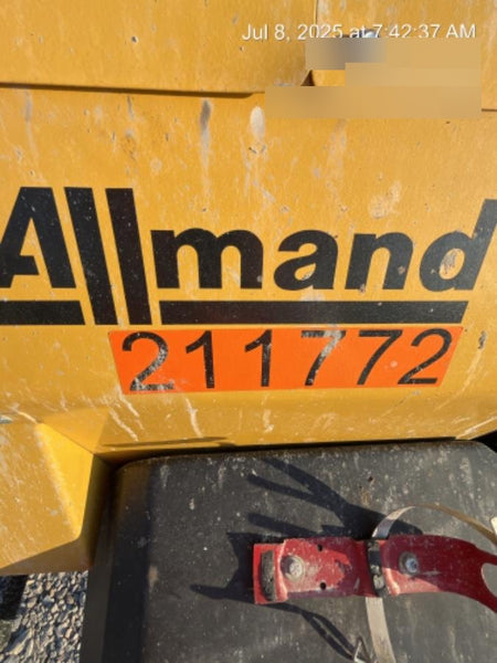 2022 Allmand NLV3GR (4) LED Light Fixture 350W, 23' Vertical Mast, 3kW Prime, Towable, Deep Sea L401, Leveling Jacks, Yanmar T4F 5.8hp