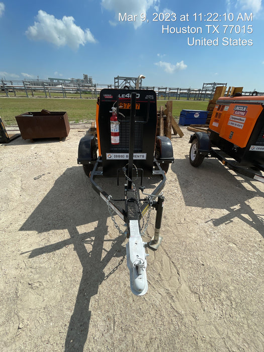 2023 Lincoln Electric LE400 Kubota V1505, Trlr, Cable Rack, Light Kit, ES Decals, T3