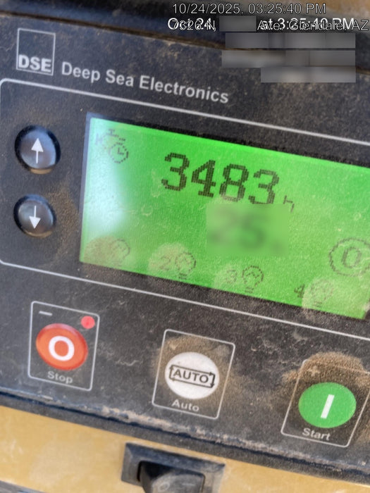 2022 Allmand NLV3GR (4) LED Light Fixture 350W, 23' Vertical Mast, 3kW Prime, Towable, ES Decals, T3