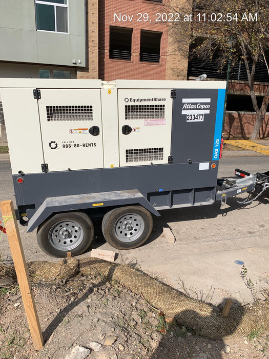 2022 ATLAS COPCO QAS 125