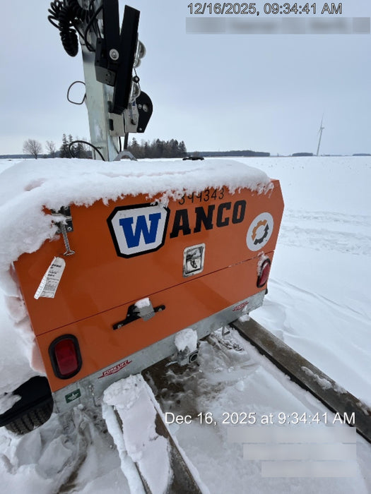 2024 Wanco WLTT-4MM4K Diesel, Deep Sea Controller, Shore Power Plug, Auto Start, (4) 350W LED Floodlights, 4kW Generator, 60 Gal Fuel Tank, 2" Ball, T3