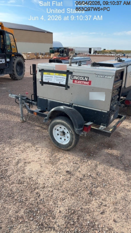 Lincoln Electric Vantage 322 Lincoln Vantage 322 Welder Ready Pak 3 - Vantage 322, Trailer