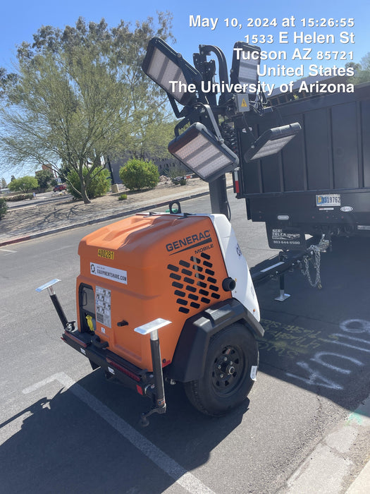 2024 Generac MLT2 Diesel, Flex Switch 120V Input, Powerzone Controller, 
(4) 320W LED Lights, 4kW Generator, 39.9 Gal Fuel Tank, 2" Ball, T3