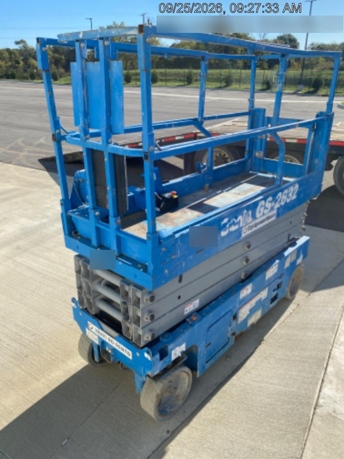 2018 Genie GS-2632 Genie GS-2632 w/Fixed Rail, Chain Entry