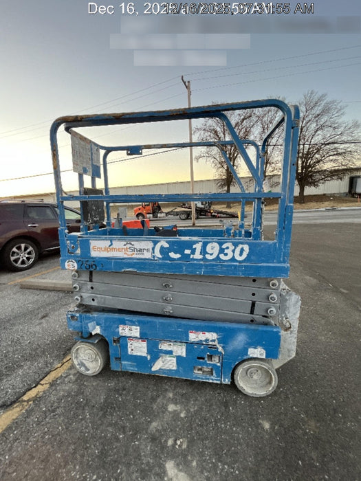 2016 Genie GS-1930 Genie GS1930 Scissor Lift