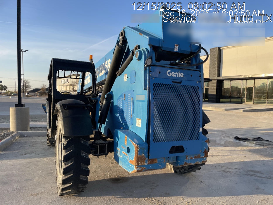 2018 Genie GTH-1056 Genie GTH-1056 w/ROPS, Work Lights, Solid Tires, RH Cab Mesh, Beacon, 60" Carriage and Forks