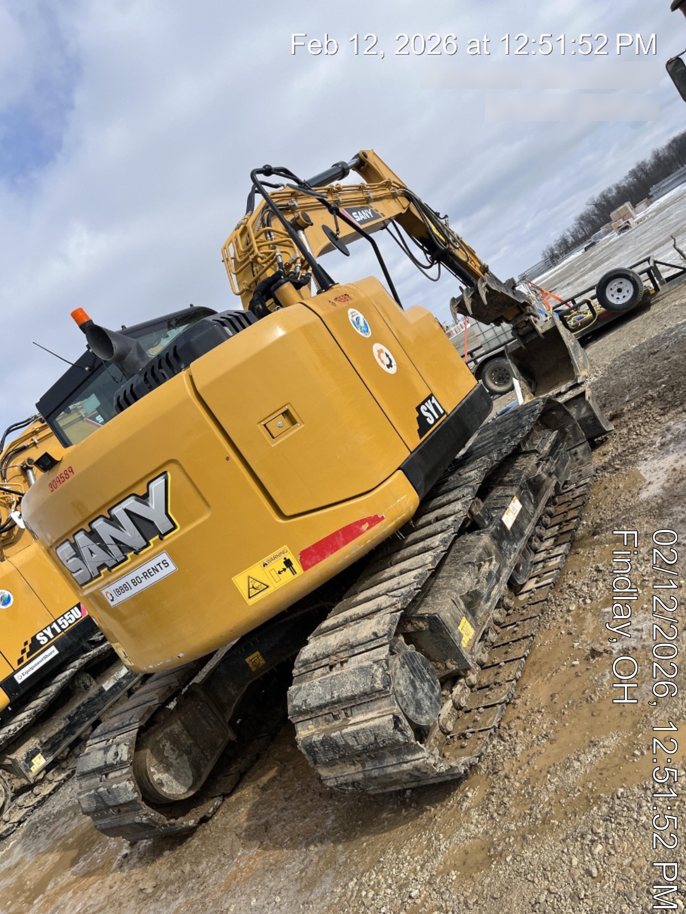 2023 SANY SY155 U