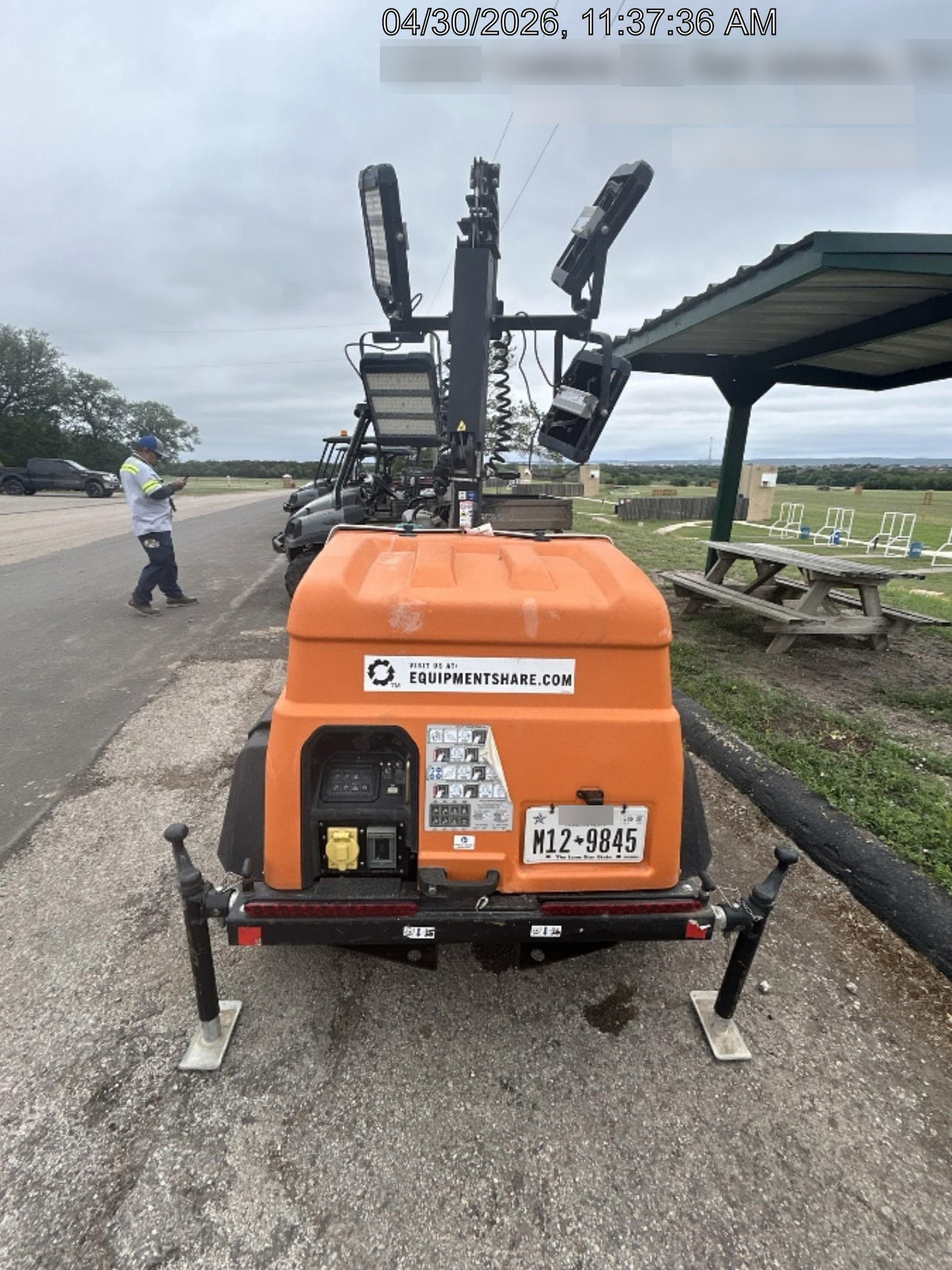 2023 Generac MLT2 Diesel, Flex Switch 120V Input, Powerzone Controller, (4) 320W LED Lights, 4kW Generator, 39.9 Gal Fuel Tank, 2" Ball, T3