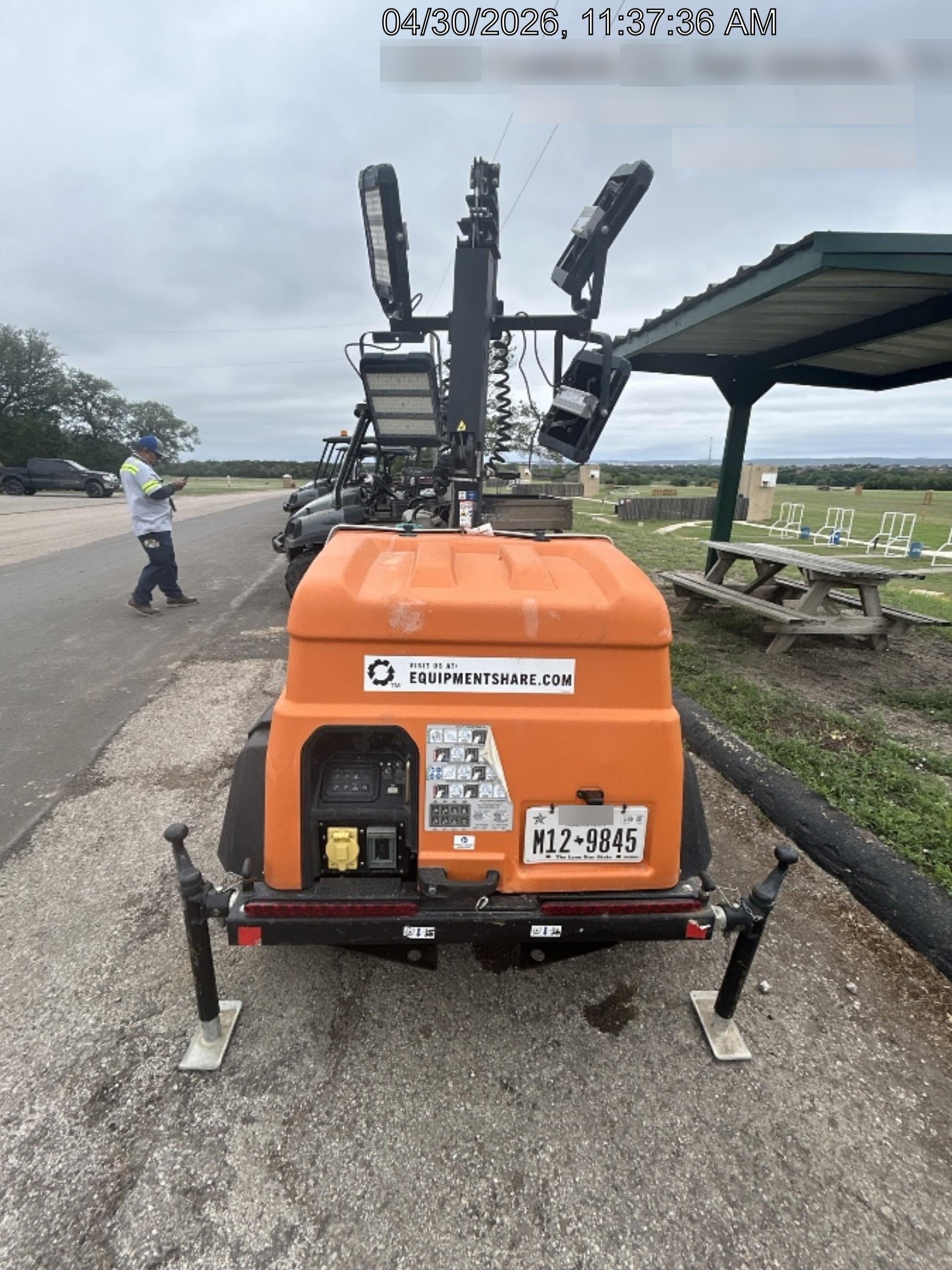 2023 Generac MLT2 Diesel, Flex Switch 120V Input, Powerzone Controller, (4) 320W LED Lights, 4kW Generator, 39.9 Gal Fuel Tank, 2" Ball, T3