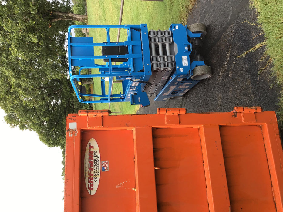 2020 Genie GS-1930 Solid Non Marking Tires, Beacon, Folding rails with half height swing gate