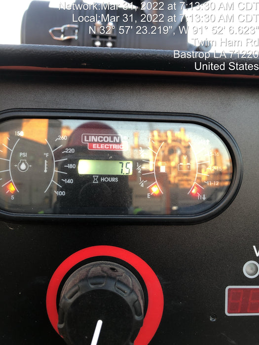 2021 Lincoln Electric Vantage 549X Ready Pak 3, ORANGE (includes trailer, cable rack, fender light kit)