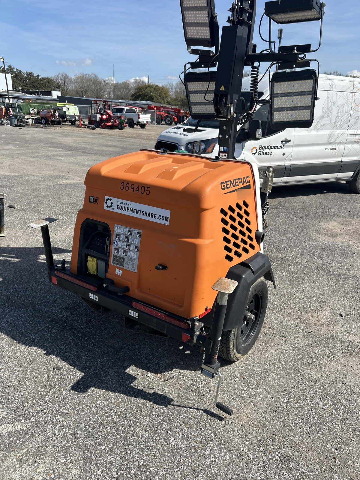 2023 Generac MLT2 Diesel, Flex Switch 120V Input, Powerzone Controller, 
(4) 320W LED Lights, 4kW Generator, 39.9 Gal Fuel Tank, 2" Ball, T3