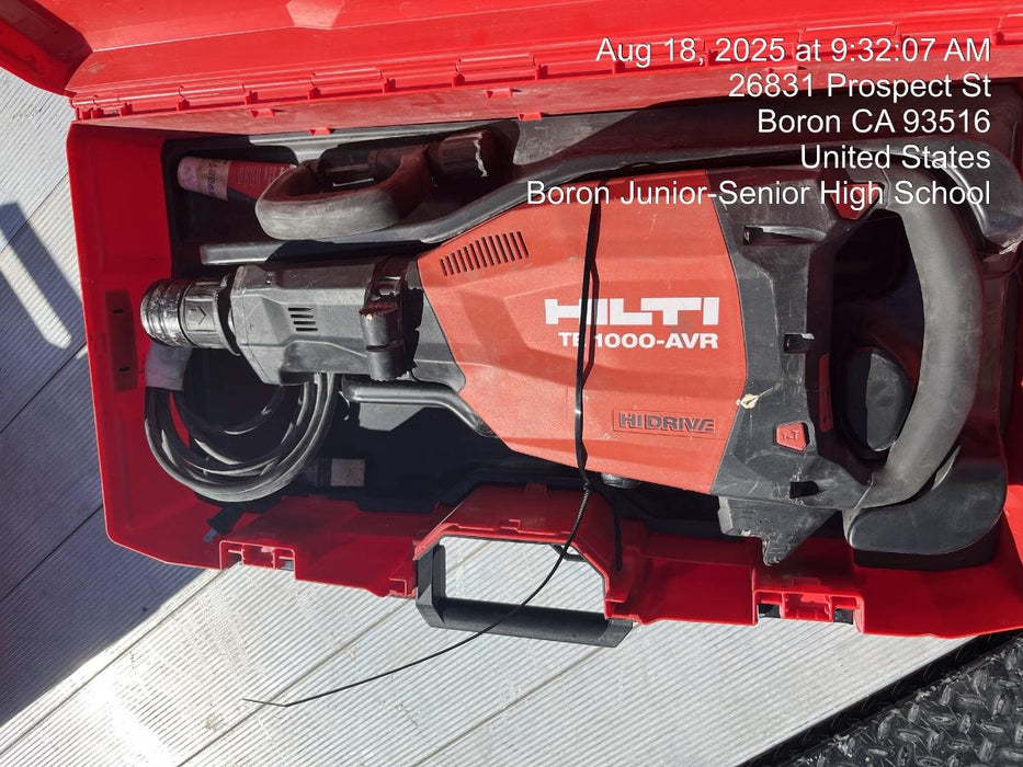 2020 HILTI TE 1000-AVR