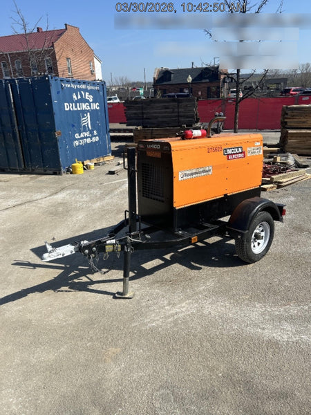 2022 Lincoln Electric LE400 Kubota V1505, Trlr, Cable Rack, Light Kit, ES Decals, T3