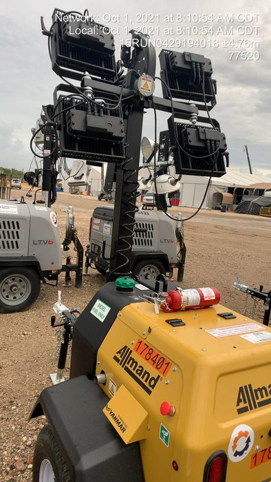 Allmand NLV3GR 3kW Light Plant - LED