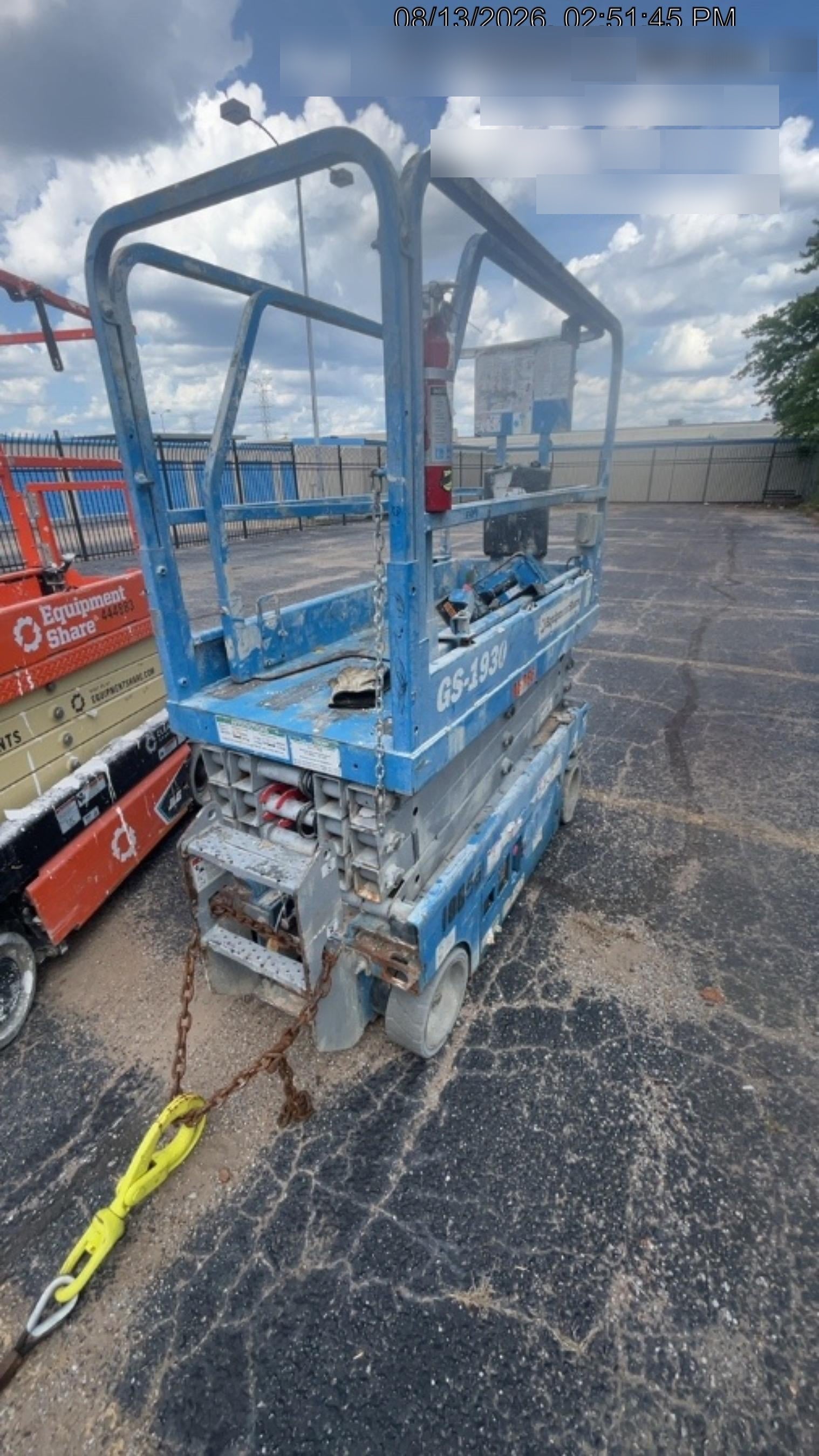 2018 Genie GS-1930 Genie GS-1930 Scissor Lift w/Standard Options