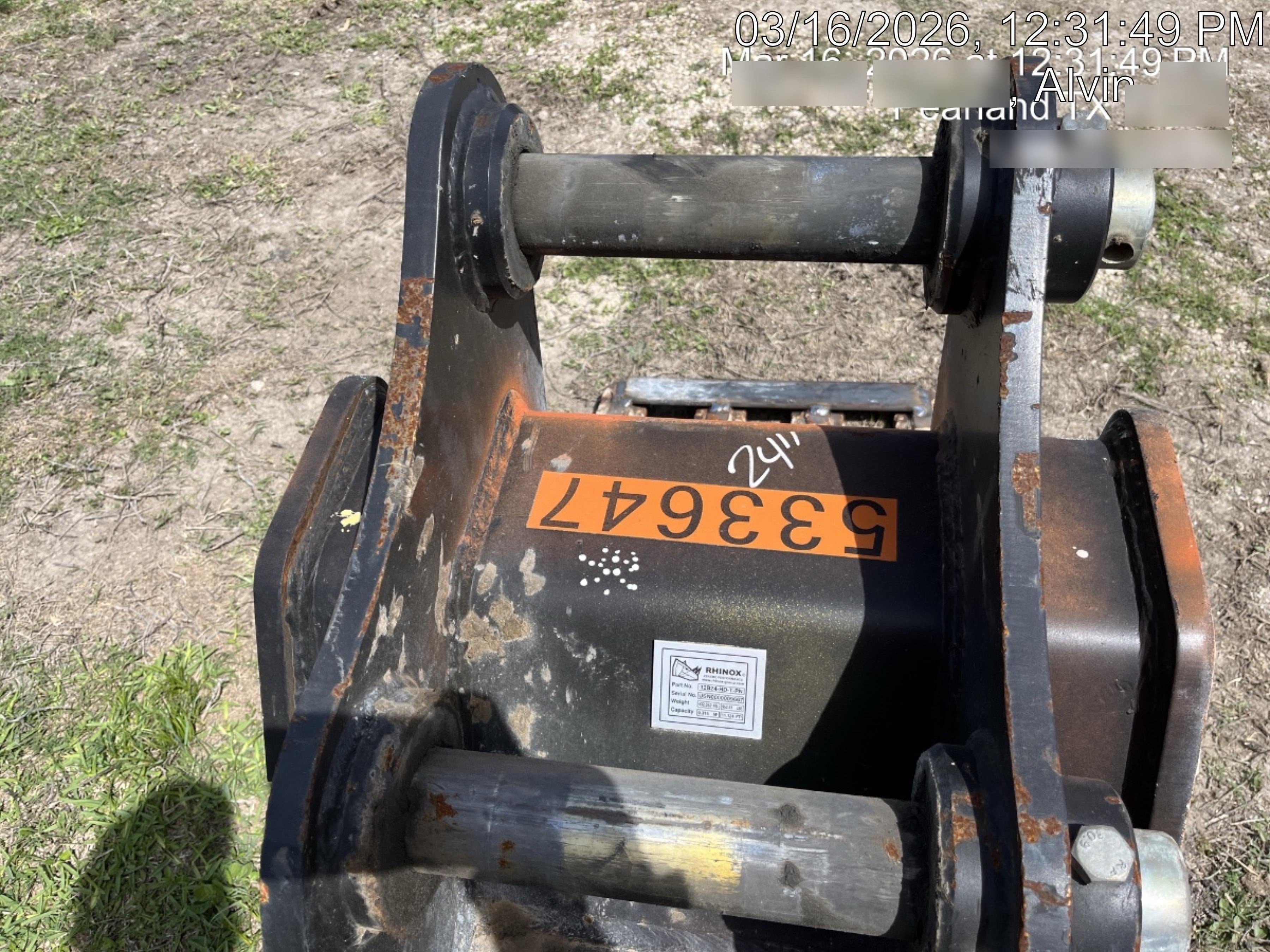 2025 RHINOX 24" Bucket - Rhinox