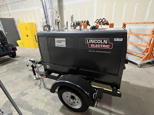 2024 Lincoln Electric Dual Maverick 200/200X Ready Pak 3, Includes Trailer, Cable Rack, Fender Light Kit K4382-1-RP3
