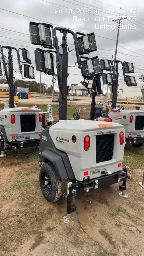 2024 Wacker Neuson LTT4 Diesel, Kohler KDW702, Deep Sea Controller, Auto Start, LED 320W, Bypass Outlet, T3