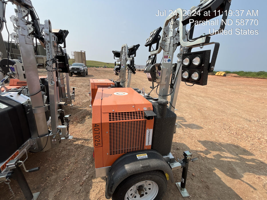 2024 Wanco WLTT-4MM4K Diesel, Deep Sea Controller, Shore Power Plug, Auto Start, (4) 350W LED Floodlights, 4kW Generator, 60 Gal Fuel Tank, 2" Ball, T3