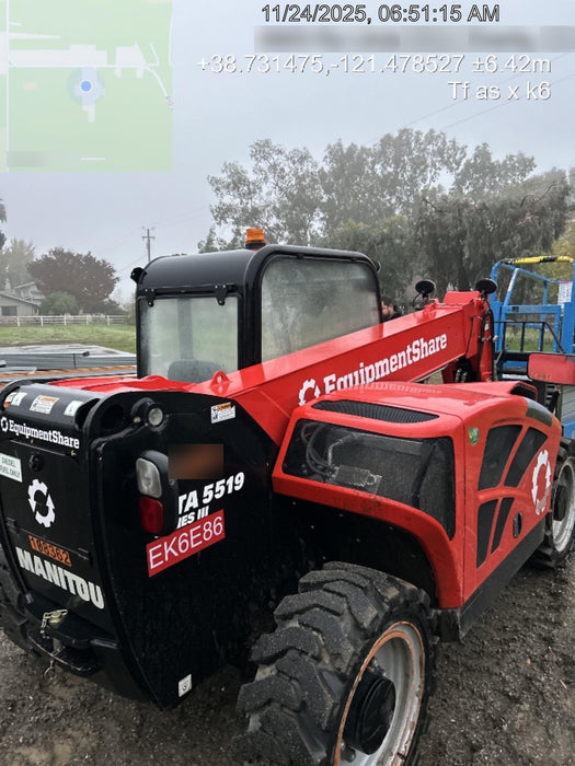 2020 Manitou MTA5519 Canopy, Solid Tires, Work Lights, Beacon, Aux Hydraulics, Back up Alarm, Mirrors, ES Keypad