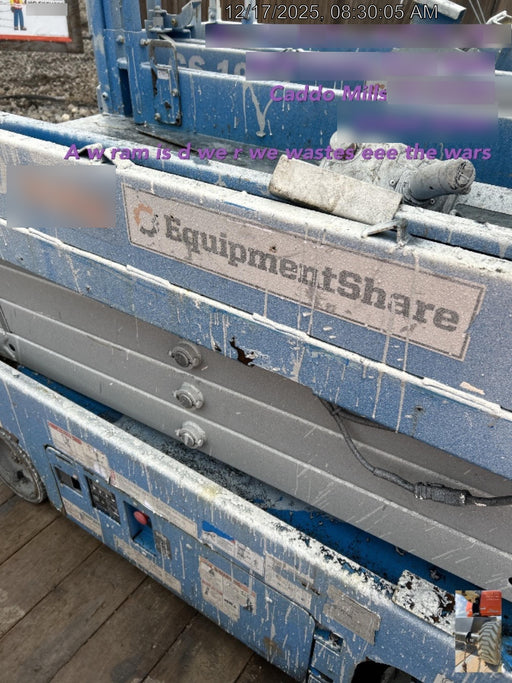 2018 Genie GS-1930 Genie GS-1930 Scissor Lift w/Standard Options