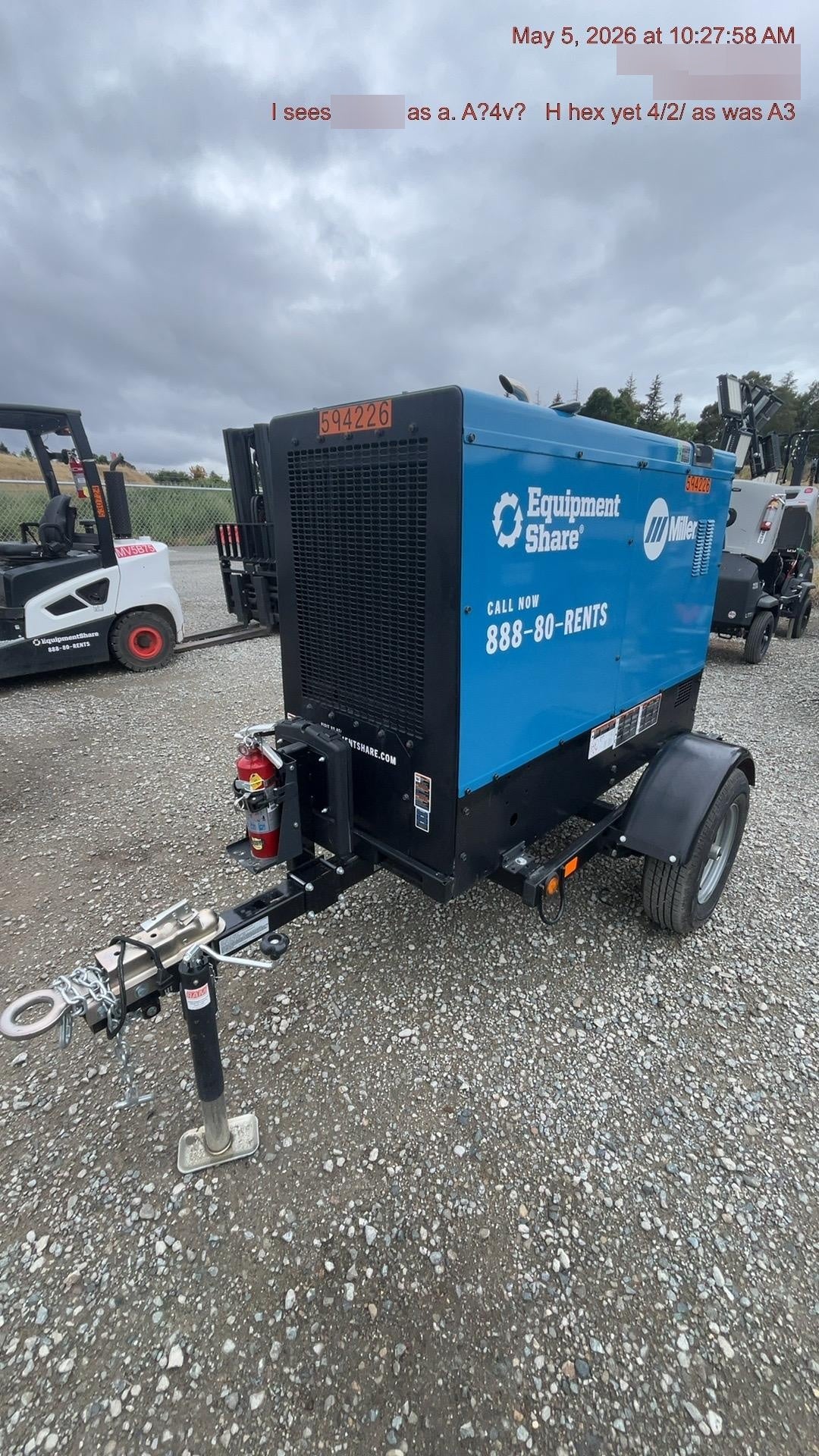 2025 MILLER ELECTRIC BIG BLUE 500