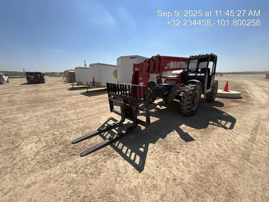 2018 Manitou MTA10055 Manitou MTA10055 - Canopy, Worklights, Beacon, 66" Carriage, 60" Forks, Solid Tires, Aux Hydraulics