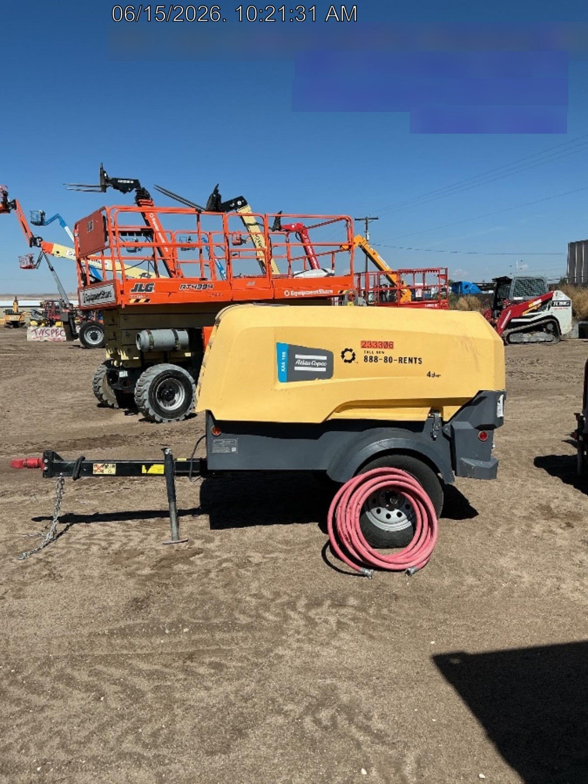 2022 ATLAS COPCO XAS188 CWK
