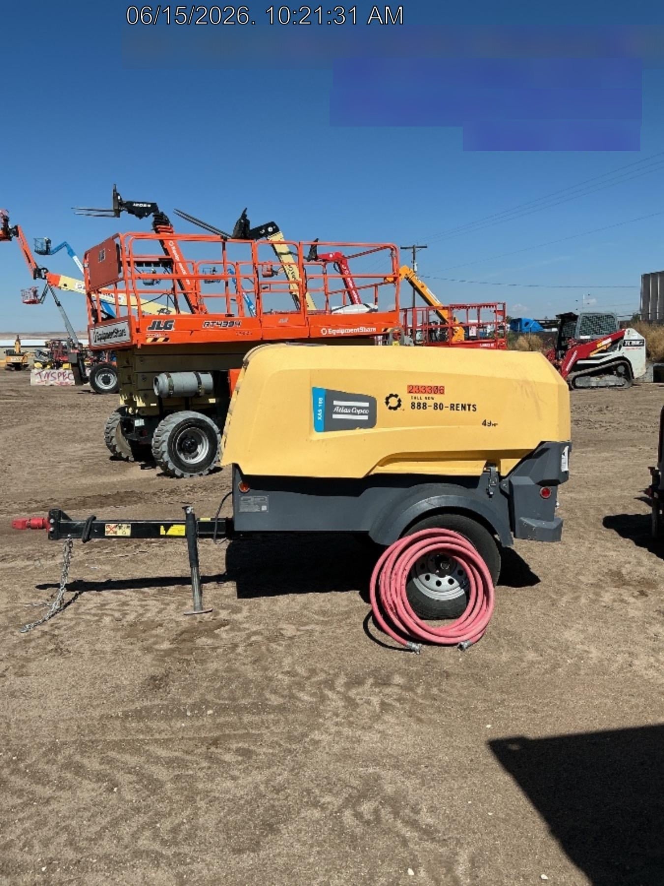 2022 ATLAS COPCO XAS188 CWK