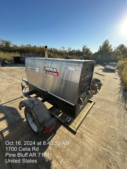 2024 Lincoln Electric LE400 Kubota V1505, Trlr, Cable Rack, Light Kit, ES Decals, T3