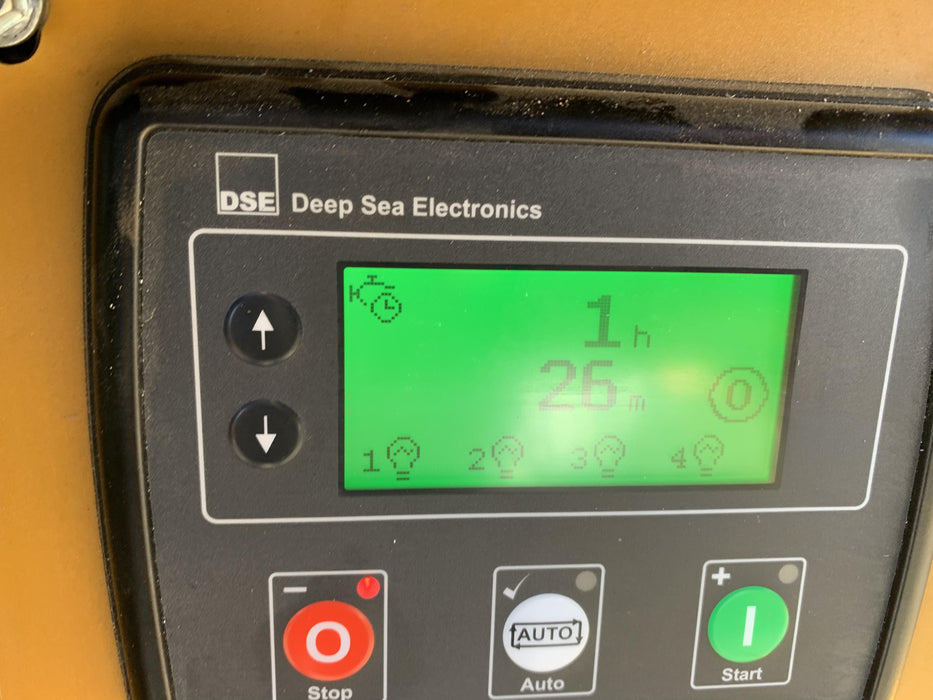 2021 Allmand NLV3GR (4) LED Light Fixture 350W, 23' Vertical Mast, 3kW Prime, Towable, Deep Sea L401, Leveling Jacks, Yanmar T4F 5.8hp