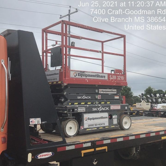 2019 Skyjack SJIII-3219 Standard Options, Trojan Batteries