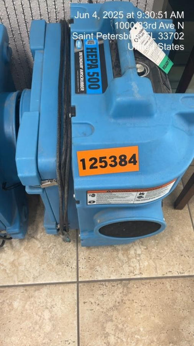 2020 DRI-EAZ HEPA 500