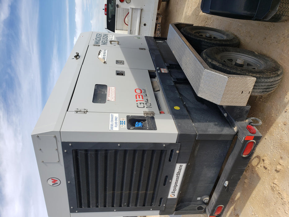 2019 WACKER NEUSON G130