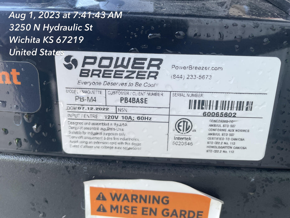 2022 POWER BREEZER PB4BASE