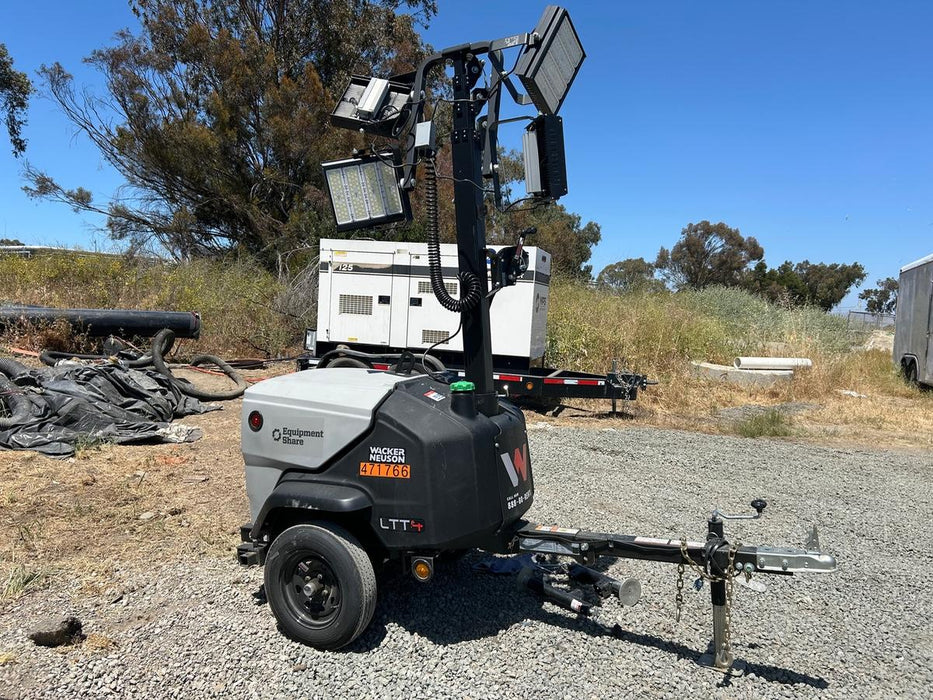 2024 Wacker Neuson LTT4 Diesel, Kohler KDW702, Deep Sea Controller, Auto Start, LED 320W, Bypass Outlet, T3
