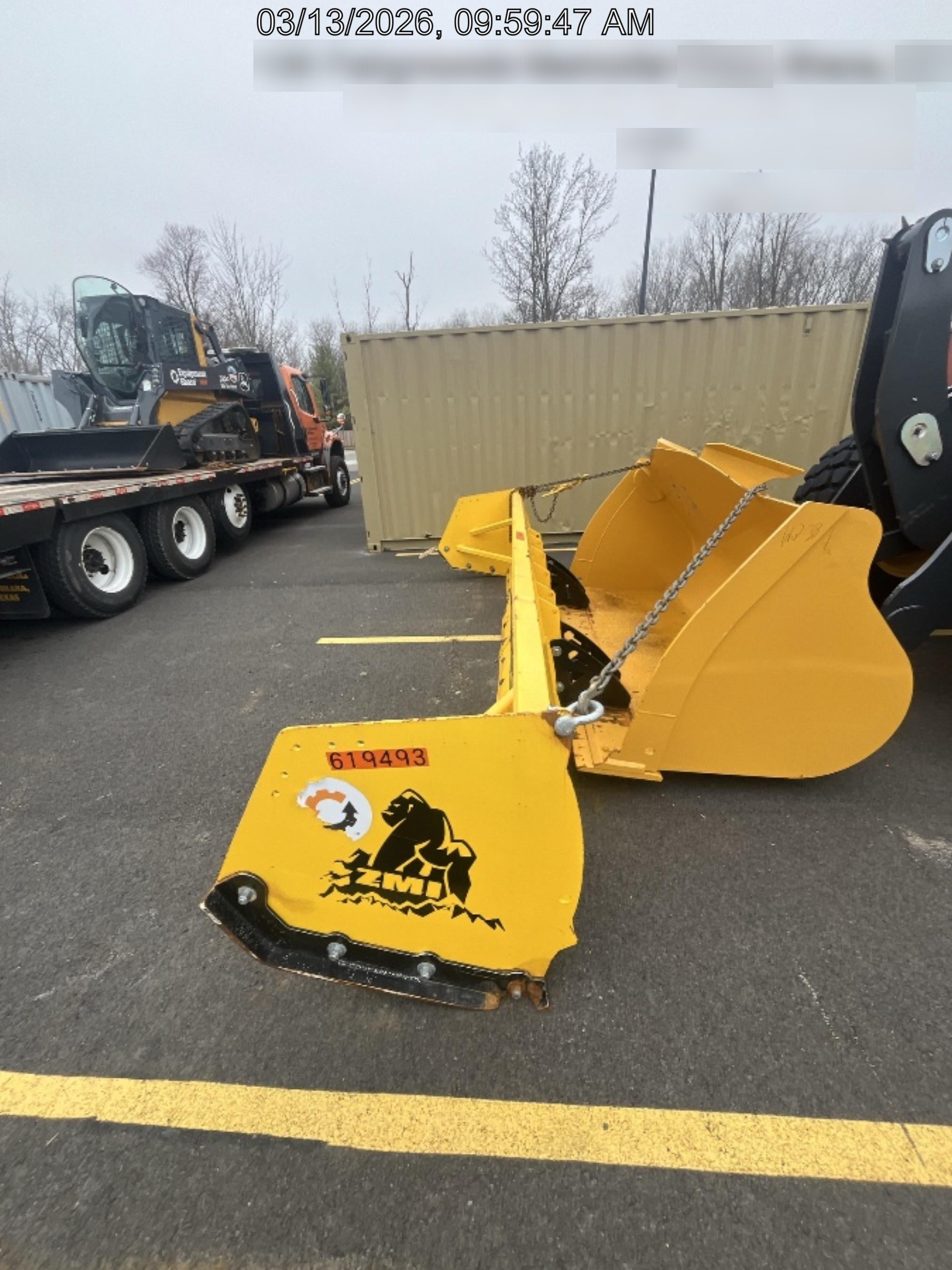 2025 ZM INDUSTRIES 14' Box Snow Pusher - ZM