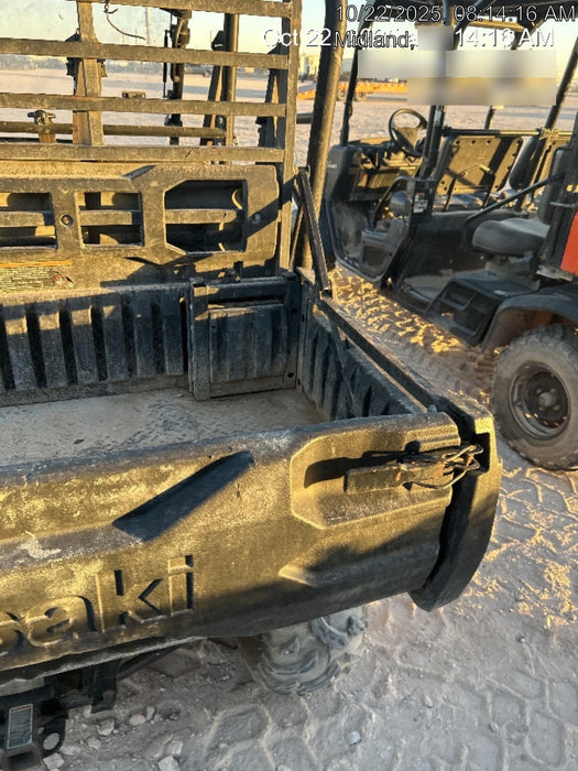 2019 Kawasaki Mule PRO-DXT Standard Options, Backup Alarm, Beacon, Plastic Hard Top, Poly Windshield, Horn Kit