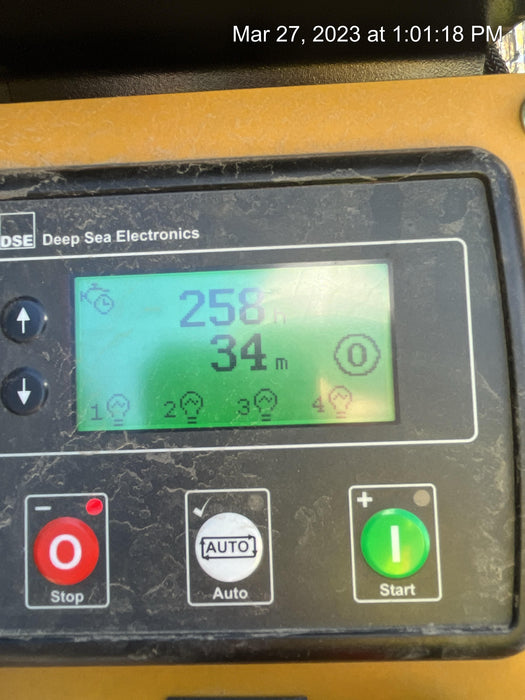 2022 Allmand NLV3GR (4) LED Light Fixture 350W, 23' Vertical Mast, 3kW Prime, Towable, ES Decals, T3