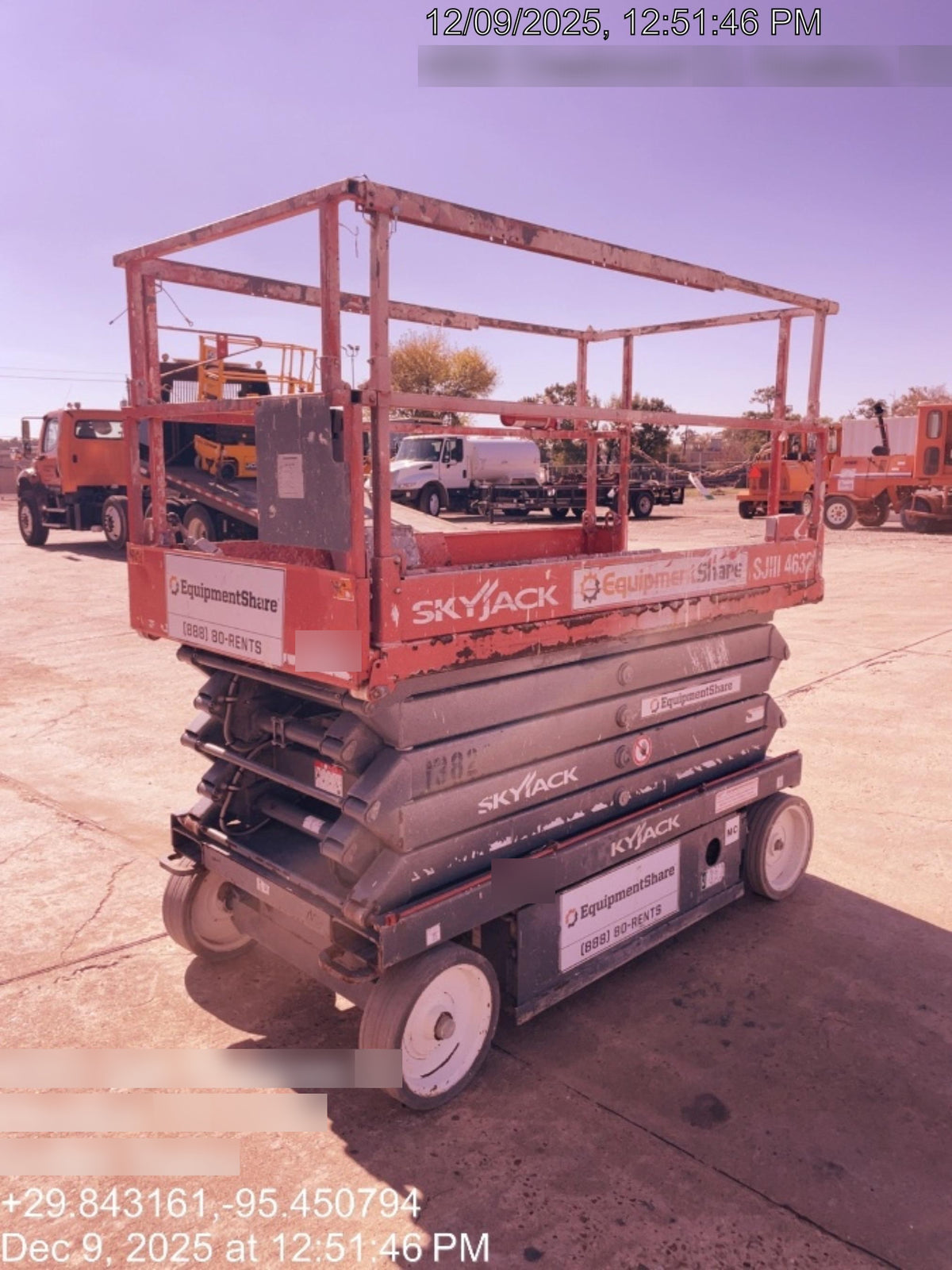 2018 Skyjack SJIII-4632 SJIII4632 Battery