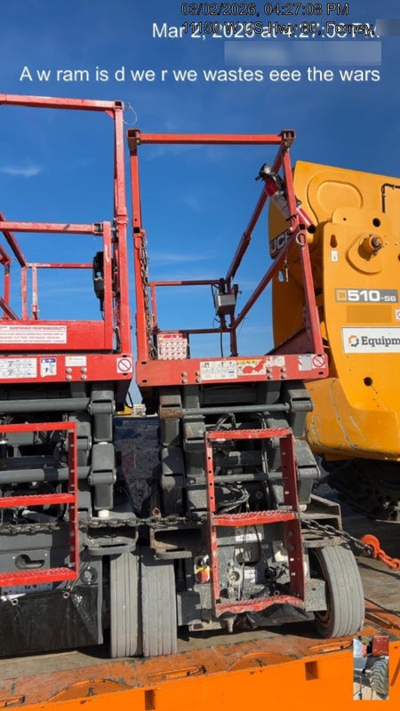 2018 Skyjack SJIII-3226 Skyjack SJIII3226 Scissor Lift w/Trojan Batteries