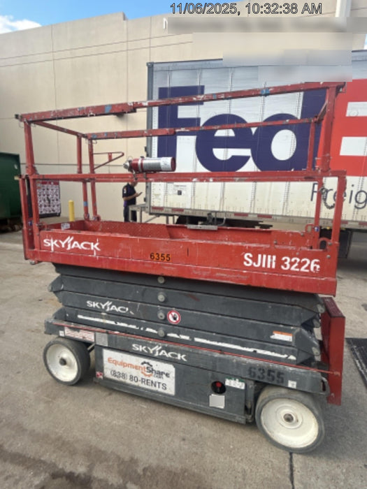 2017 Skyjack SJIII-3226 Skyjack SJ3226, Trojan Battery Set, Extended Warranty 5yr/5k hr